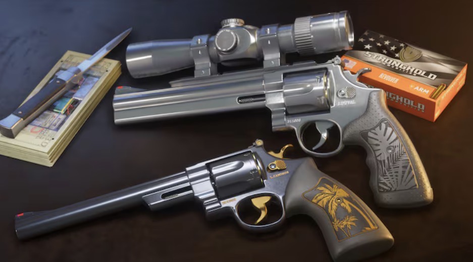 Scoped & Engraved Revolvers